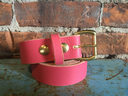Handmade Leather Belts